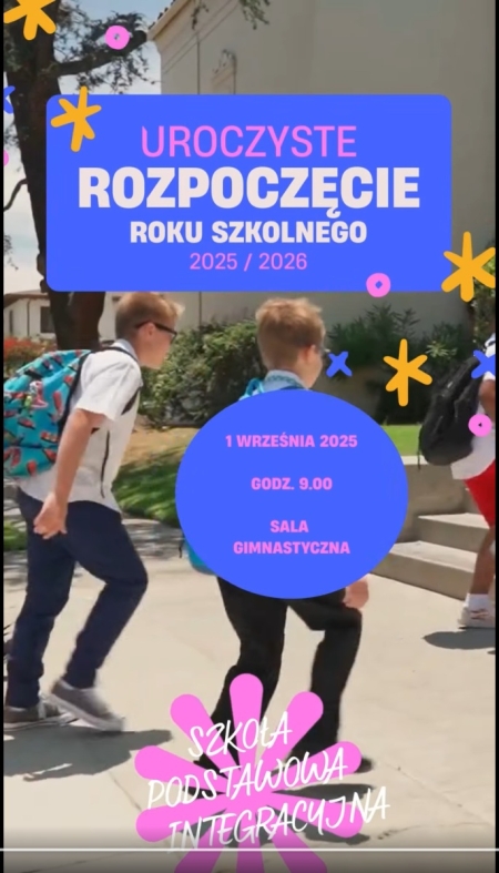 Uroczyste rozpoczęcie roku szkolnego 2025/2026