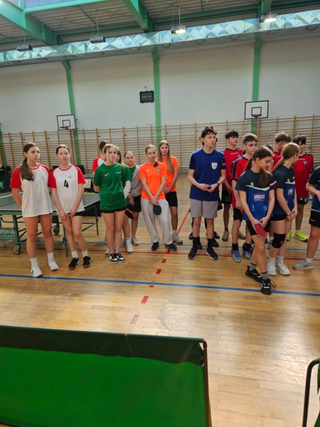 Zawody sportowe w tenisie stołowym