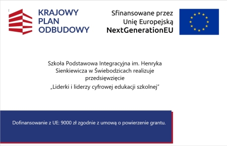 Szkoła Podstawowa Integracyjna im. Henryka Sienkiewicza w Świebodzicach rozwija kompetencj