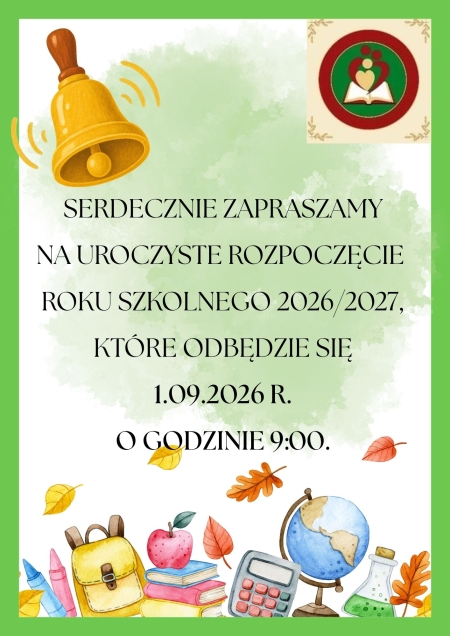 Rozpoczęcie roku szkolnego 2026/2027 